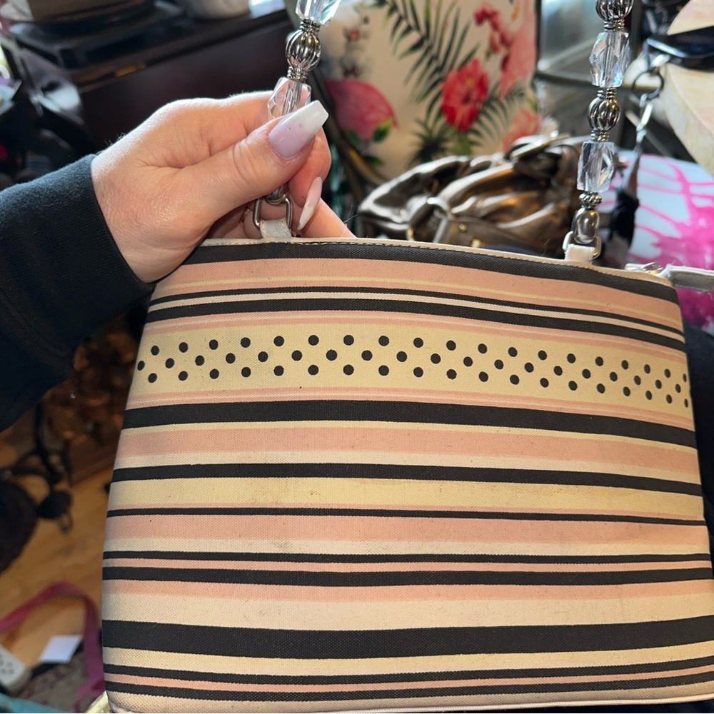 Kate‎ spade stripped bag - Picture 6 of 13